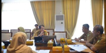 Pemprov Riau Kembali Bahas Pembentukan UPT Pengelolaan Pangan Strategis