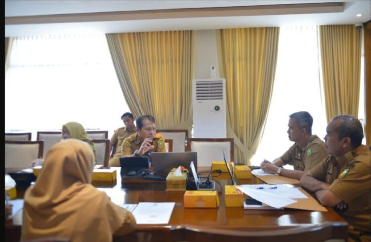 Pemprov Riau Kembali Bahas Pembentukan UPT Pengelolaan Pangan Strategis