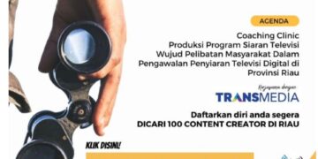 Gandeng Trans Media, KPID Riau Rekrut 100 Kontent Kreator