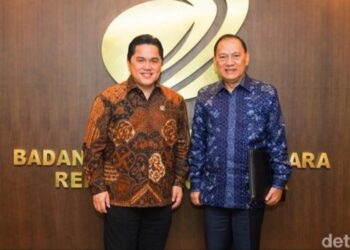 Erick Thohir Angkat Agus Martowardojo Jadi Komut PLN