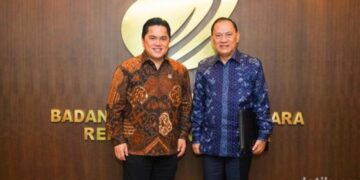 Erick Thohir Angkat Agus Martowardojo Jadi Komut PLN