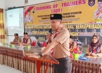 Kwarcab Kampar Gelar TOT Bagi Pelatih Pembina