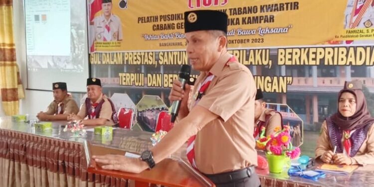 Kwarcab Kampar Gelar TOT Bagi Pelatih Pembina