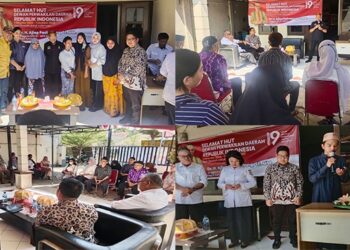 HUT DPD RI ke-19 di Kantor Perwakilan Provinsi Sulsel Berlangsung Khidmat