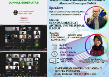Bersama Pemateri Guru Besar UT, Lembaga AR Learning Center Gandeng Mahasiswa/i Gelar Webinar Pendampingan Penulisan Karya Ilmiah