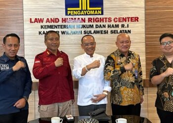 Senator Ajiep Padindang Serap Aspirasi di Kanwil Kemenkumham Sulsel
