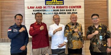 Senator Ajiep Padindang Serap Aspirasi di Kanwil Kemenkumham Sulsel