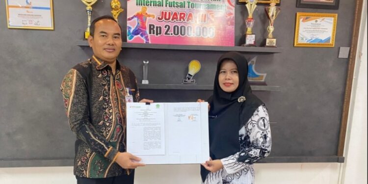 MIN Tanjungpinang Jalin Kerjasama dengan BRK Syariah