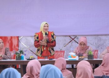 Disketapang Pekanbaru Paparkan Inovasi Puan Berseri ke DWP Tanah Datar