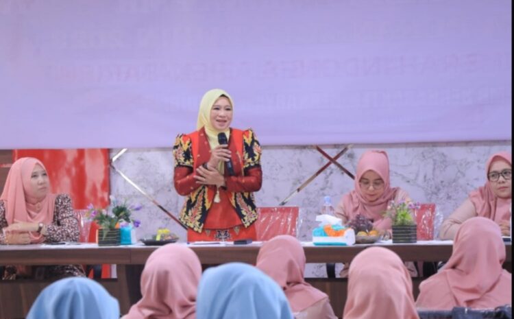 Disketapang Pekanbaru Paparkan Inovasi Puan Berseri ke DWP Tanah Datar