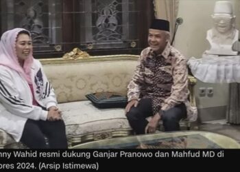 Yenny Wahid Resmi Dukung Ganjar-Mahfud di Pilpres 2024