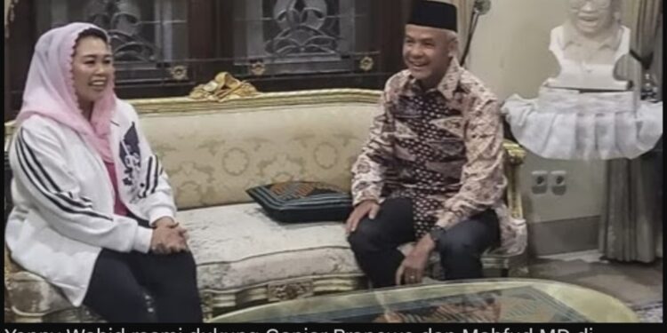 Yenny Wahid Resmi Dukung Ganjar-Mahfud di Pilpres 2024