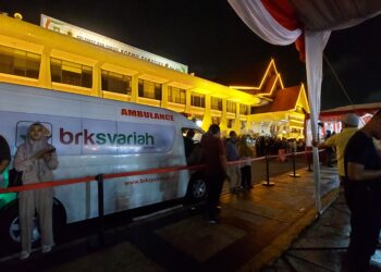 Ambulance BRK Syariah Standby Saat Acara Pembukaan Porwil Sumatera XI