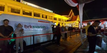 Ambulance BRK Syariah Standby Saat Acara Pembukaan Porwil Sumatera XI
