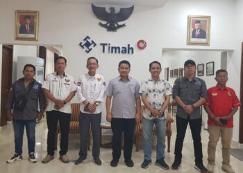 PJS dan KBO Babel Berkunjung ke Dirut PT Timah, Membangun Kolaborasi Bersama Masyarakat Pers