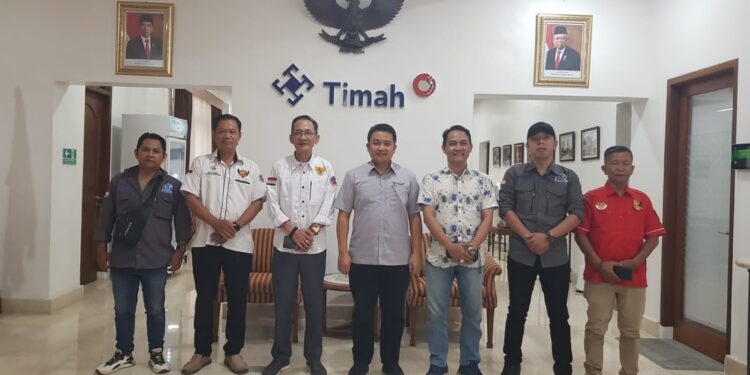 PJS dan KBO Babel Berkunjung ke Dirut PT Timah, Membangun Kolaborasi Bersama Masyarakat Pers