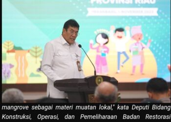 Riau Provinsi Pertama yang Meluncurkan Kurikulum Muatan Lokal Gambut dan Mangrove