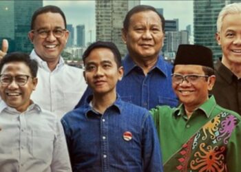 Resmi: Anies-Cak Imin Nomor Urut 1, Prabowo-Gibran 2, Ganjar-Mahfud 3