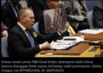 China Semprot Wakil Israel di DK PBB karena Dianggap Tidak Sopan