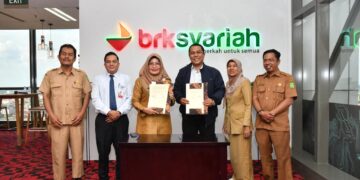 BRK Syariah Siap Akomodir Kebutuhan Transaksi Finansial Pelajar dan Civitas Akademi di SMA Negeri Plus Riau