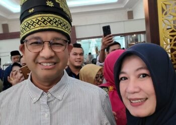 Anies Sapa Masyarakat Riau, Sri Deviyani : Pilih Presidennya Pilih Juga Caleg Pendukungnya