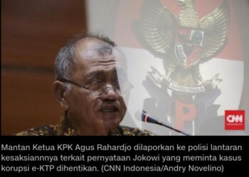 Agus Rahardjo Diadukan ke Polisi Buntut Sentil Jokowi di Kasus e-KTP