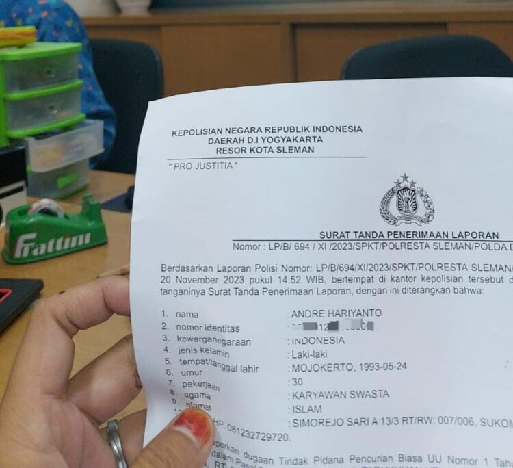 Istri Adi Hermawan, Herminingsih diPanggil Polisi atas Dugaan Pencurian Milik Andre Hariyanto