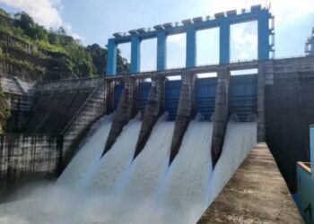 Buka Pintu PLTA Koto Panjang, Hari ini Akan Diturunkan 40 Cm
