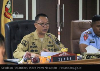Pemko Pekanbaru Siagakan Peralatan di Lokasi Banjir