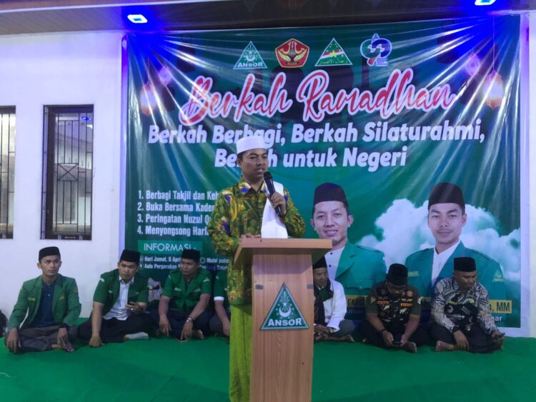 GP Ansor Sumbar Gelar  Buka Puasa Bersama dan Berbagi dengan Anak Kader Se – Sumbar