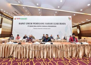 RUPSLB Bank Riau Kepri Syariah Berjalan Lancar, Pemegang Saham Setuju Perpanjang Masa Jabatan DPS