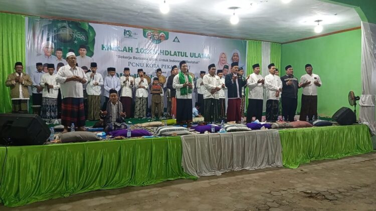 PCNU Kota Pekanbaru Pusatkan Peringatan Harlah NU Ke-102 Tahun di Ponpes Nurul Huda Al-Islami