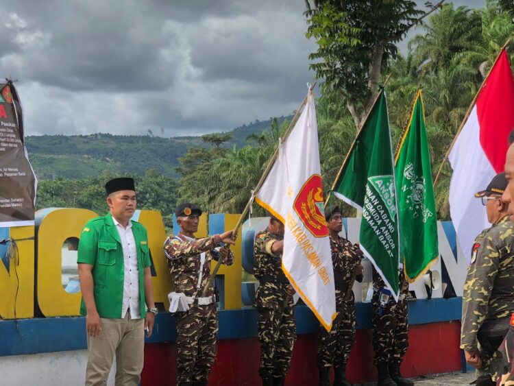 PW GP Ansor Sumbar Hadiri Pembaretan Barisan Ansor Serbaguna Pasaman Barat