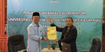 Prof Saefudin Daftarkan Diri Sebagai Calon Rektor UIN Suska Riau Periode  2025-2029
