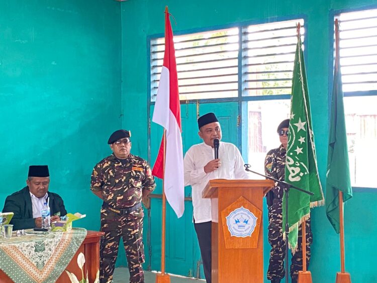 Kepala Kemenag Solok Selatan Beri Sambutan pada Pembukaan PKD PKPNU PCNU Solsel