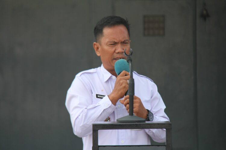 Intensifkan Kontrol Keliling dan Jaga Kekompakan, Pesan Kasub Bag TU dalam Memimpin Apel Pagi