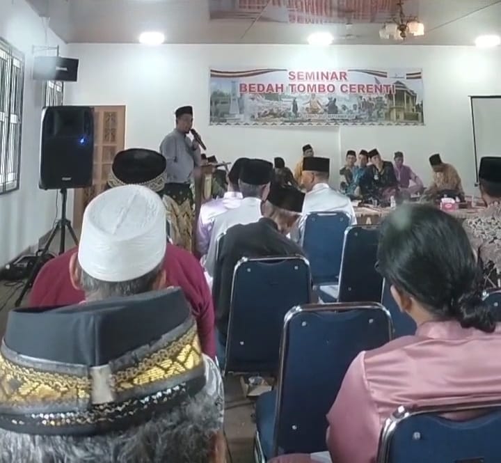 Bedah Buku Tombo Alam Kecamatan Cerenti Berjalan Sukses, Dorong Generasi Muda Pahami Nilai Adat 