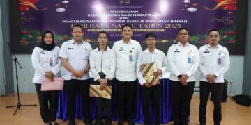 Rutan Kelas I Pekanbaru Berikan Remisi Khusus Natal 2025 kepada 77 Narapidana