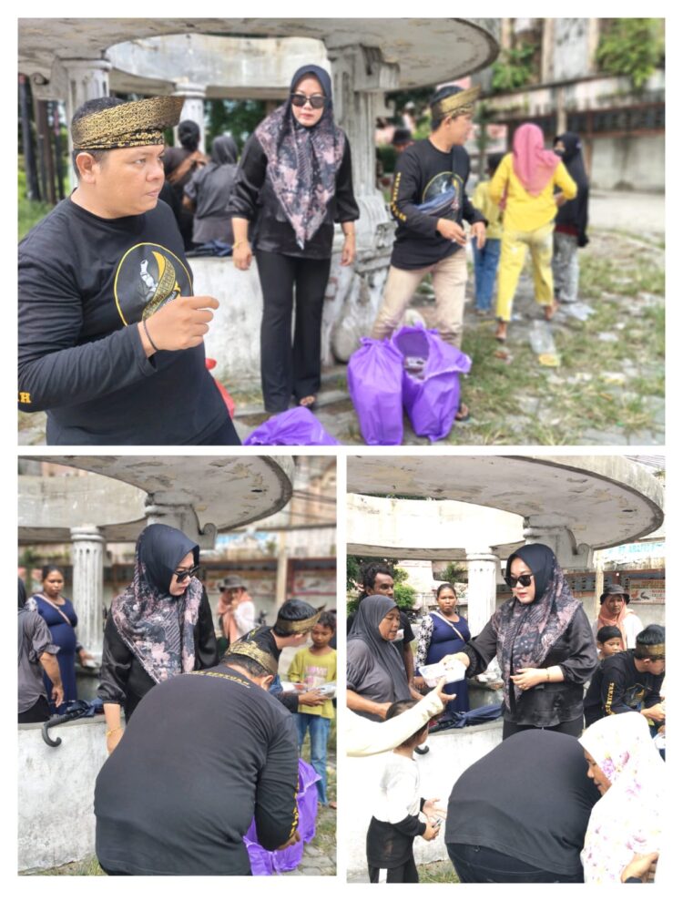 Jum’at Berkah Yayasan Tanjak Bertuah,150 kotak Nasi Tersalurkan
