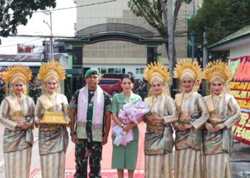 Korem 031/Wirabima Sambut Kedatangan Danrem Baru di Bumi Lancang Kuning