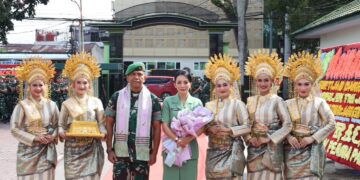 Korem 031/Wirabima Sambut Kedatangan Danrem Baru di Bumi Lancang Kuning