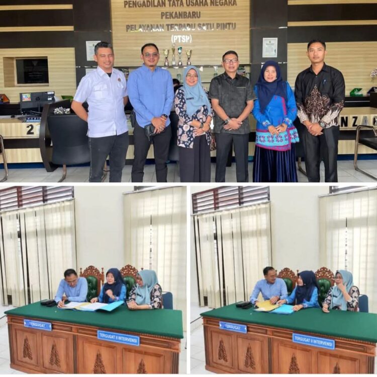 Gugatan Ketua Forum Pemilik Kios Pasar Bawah Gugur di Tahap Dismissal PTUN Pekanbaru