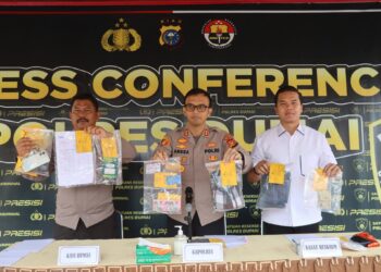 Sat Reskrim Polres Dumai Ungkap Kasus Pencurian Modus Ganjal ATM, Pelaku Ditangkap di Sumatera Utara