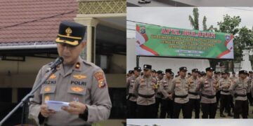 Polres Kampar Siagakan Bhabinkamtibmas Hadapi Bencana
