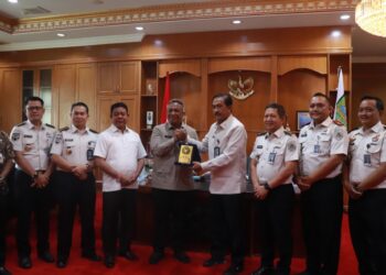 Kakanwil Ditjenpas Riau Silaturahmi dengan Bupati dan Wakil Bupati Rokan Hulu