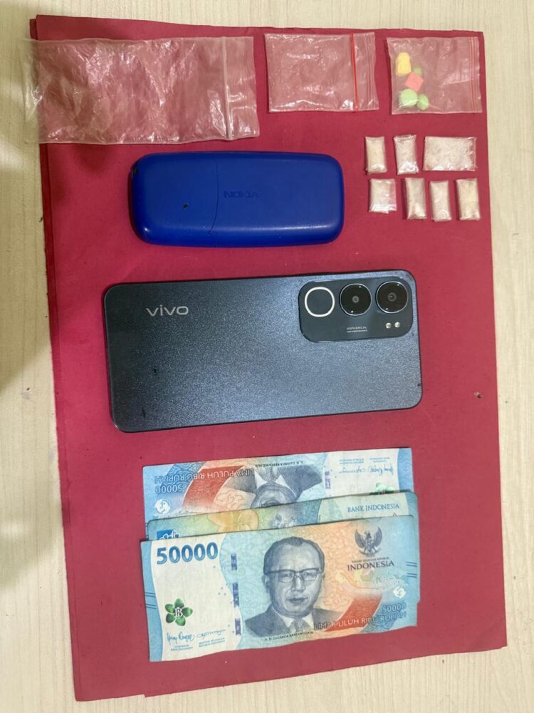 Polsek Bonai Darussalam Tangkap Pengedar Narkotika Di Desa Sontang