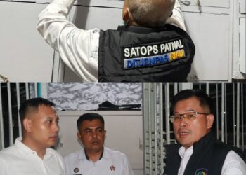 Upaya Deteksi Dini, Kanwil Ditjenpas Riau Laksanakan Razia di Kamar Hunian Warga Binaan Lapas Pasir Pangarayan