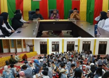 Edukasi Serentak,LAMR Terima Dua Kunjungan Memperkuat Nilai – nilai Adat dan Budaya