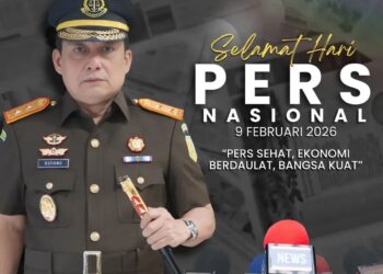 Kepala Kejaksaan Tinggi RiauSutikno,Ucapan Selamat Hari Pers Nasional 2026