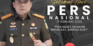 Kepala Kejaksaan Tinggi RiauSutikno,Ucapan Selamat Hari Pers Nasional 2026